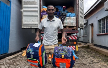 Rucksäcke in Malawi