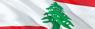 Libanon Flagge