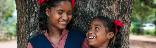Two girls, India