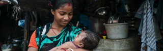 Mother with Baby