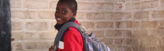 Backpack and Boy