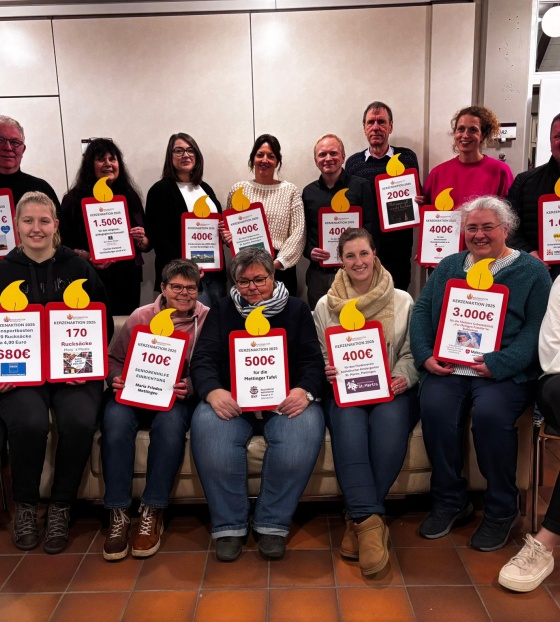 Kerzenaktion Mettingen