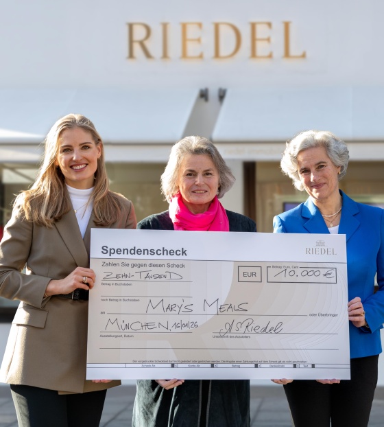 RIEDEL Scheckübergabe 2026