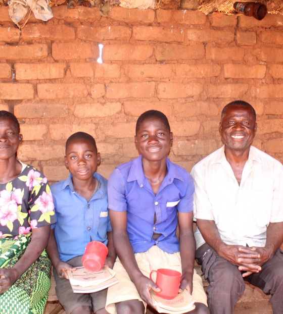 Ethel (mother), Novena, Jentina, and Victor (father)