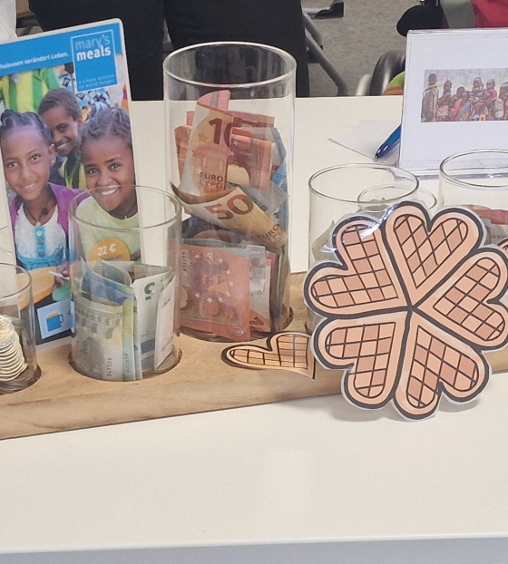 Waffeln backen für Mary's Meals