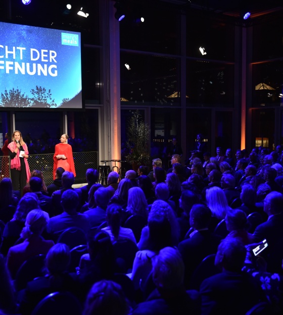 Nacht der Hoffnung - Blick in den Saal