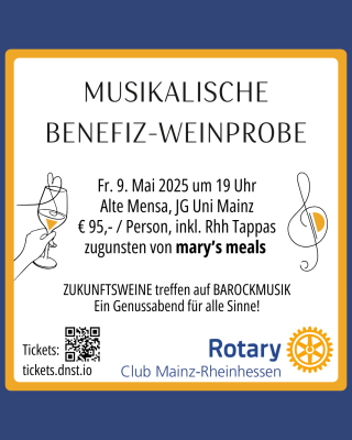 Rotary Weinprobe