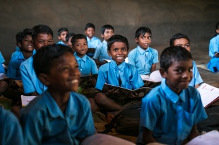 Indian school boys