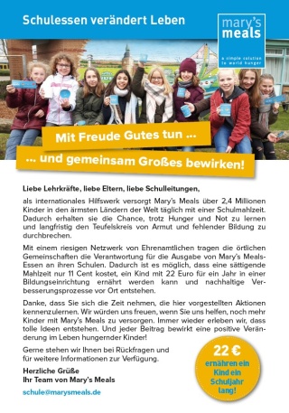 Flyer Schule